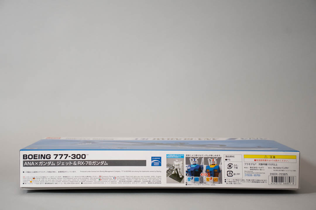 ボーイング　777-300 ANA×ガンダム ジェット& RX-78ガンダム